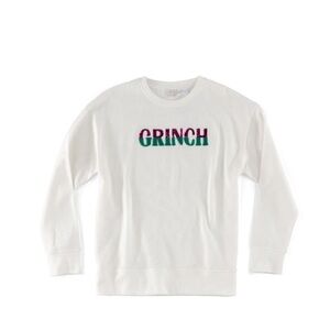 Shiraleah White Grinch Sweatshirt